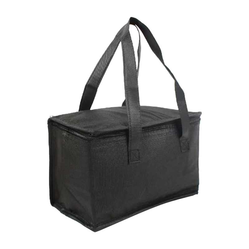 Retail Portable Lunch Insulated Bag, Cooler Bag, Beer Delivery Bag, Foldable Thermal Picnic Bag, Cold Food Warm-Keeping Bag