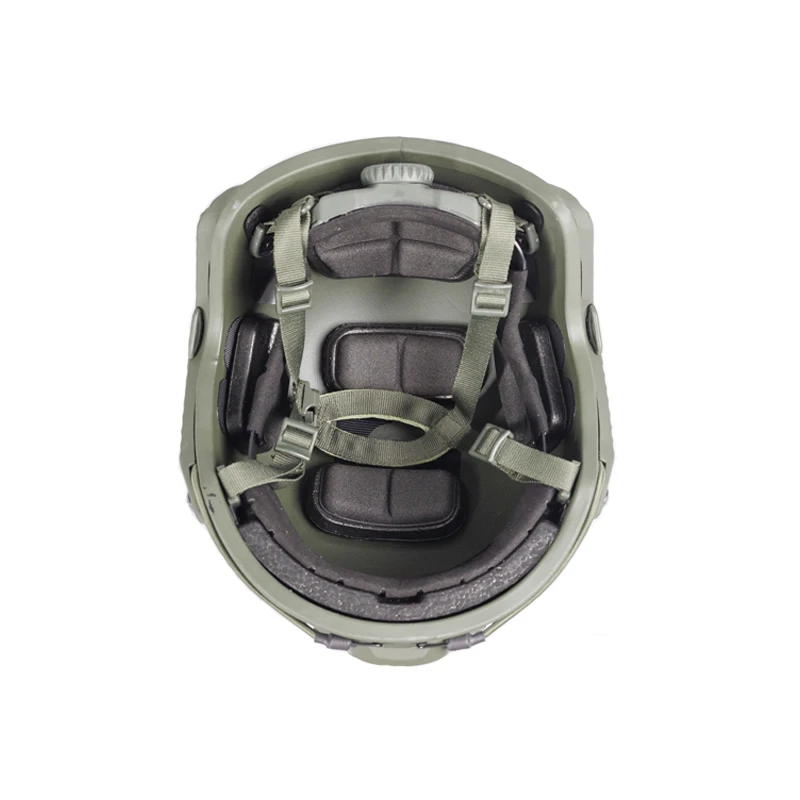 

Men's PE Green Tactical Helmet for Protection