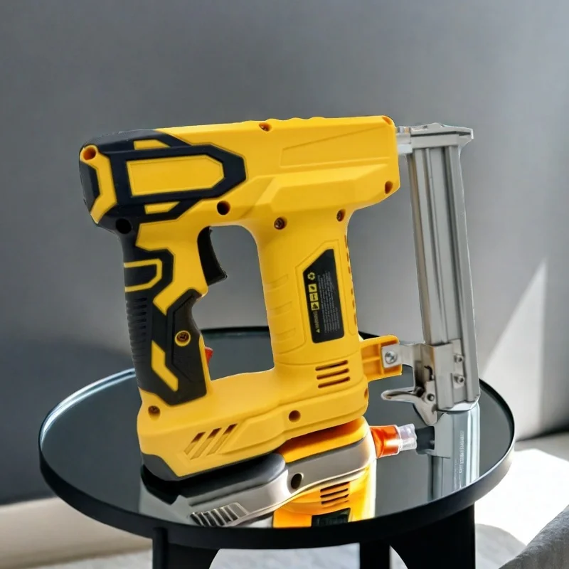 New Cordless Electric Nail Gun Straight/N-shape staple gun with Brushless Nails Rechargeable Nailing tools For Dewalt Battery