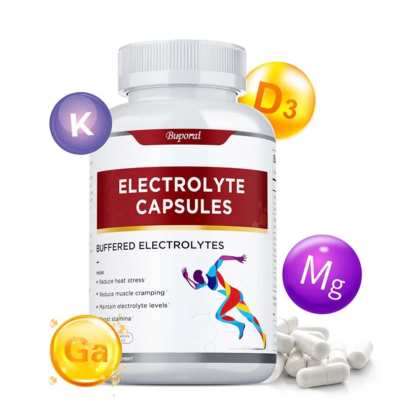 

Electrolyte Capsules - Help Maintain Electrolyte Levels, Boost Endurance Muscle Recovery Mental Focus,Support Cognitive Function
