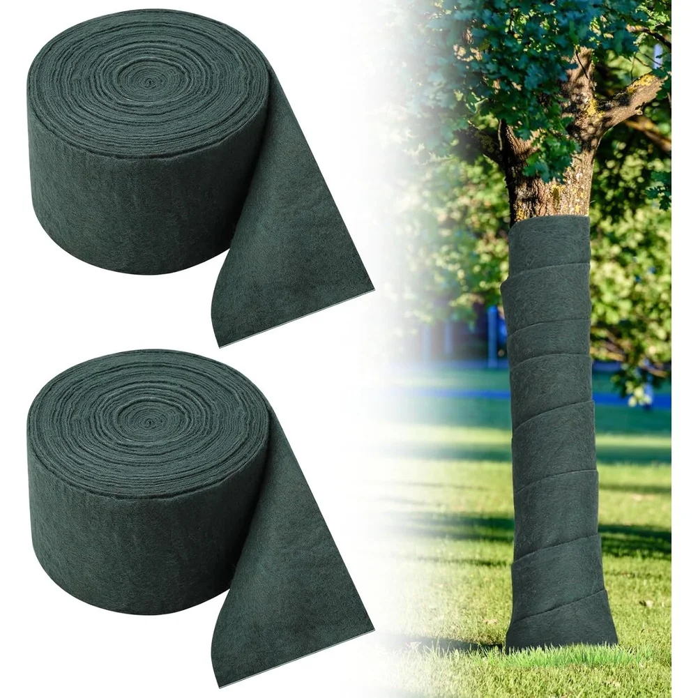 

Cold Protection Band 2 Rolls Breathable and Reusable Wraps for Trees and Plants to Shield Against Frost and Maintain Moisture