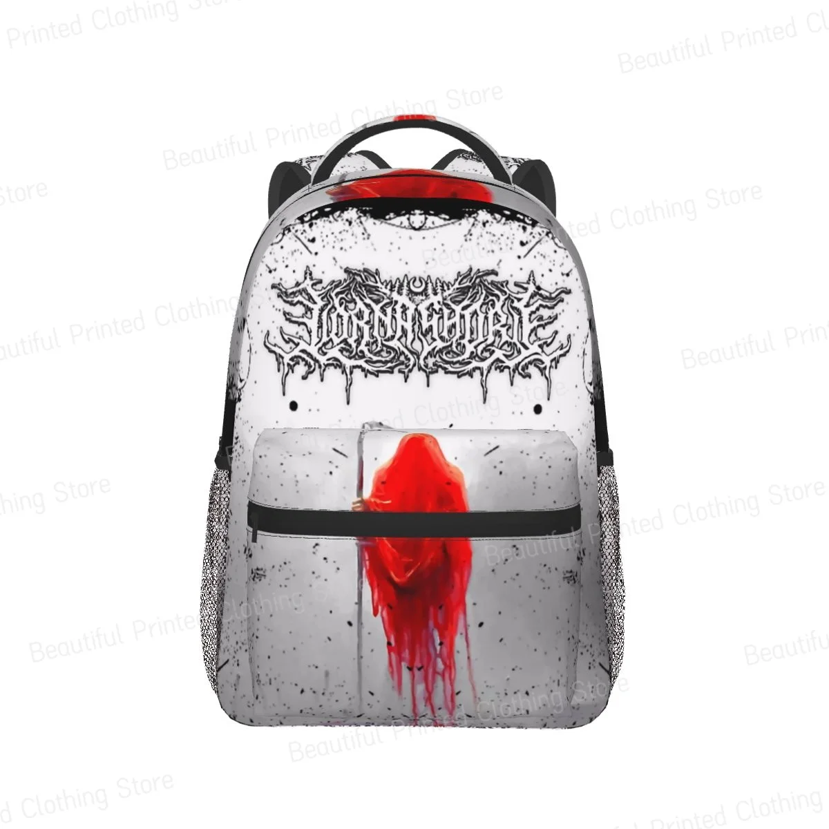 camping Backpacks Leisure Computer Backpack Lorna Shore Album Cover Tee Poster Boys Girls Bookbag Portable Versatile Backpack