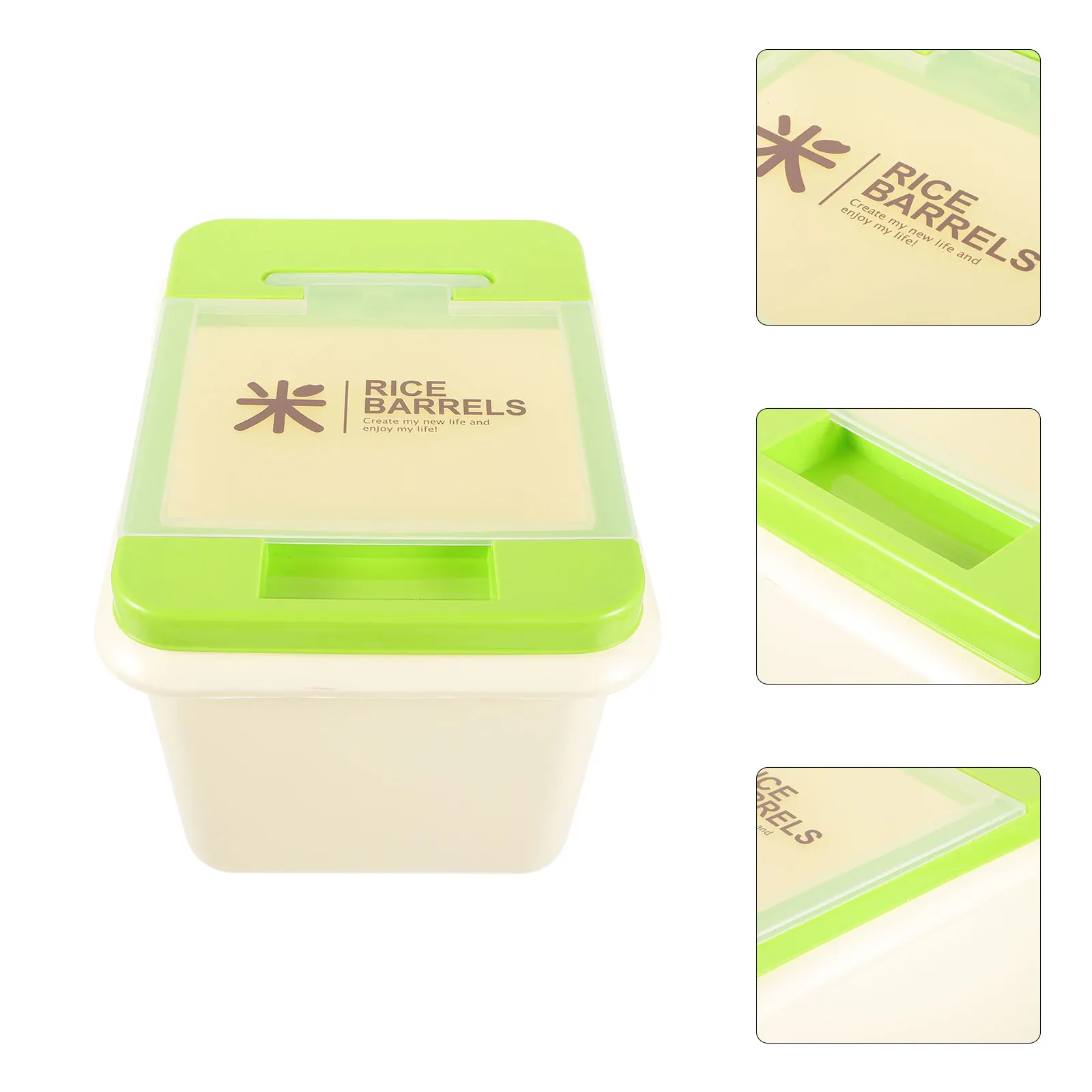 Moisture-proof Rice Bucket Safe Pet Food Container Barrel Oatmeal Storage Pp Airtight Dog Multi-functional Cat