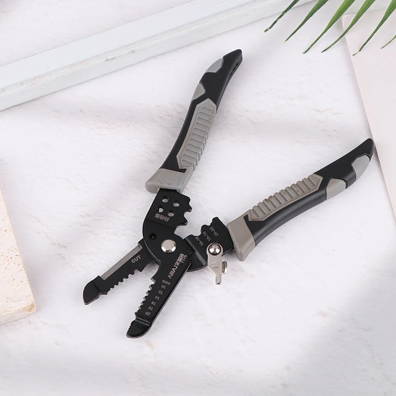 متعددة الوظائف المهنية سلك كهربائي أداة كابل سلك متجرد القاطع المكشكش التلقائي العقص تجريد ذو طيات