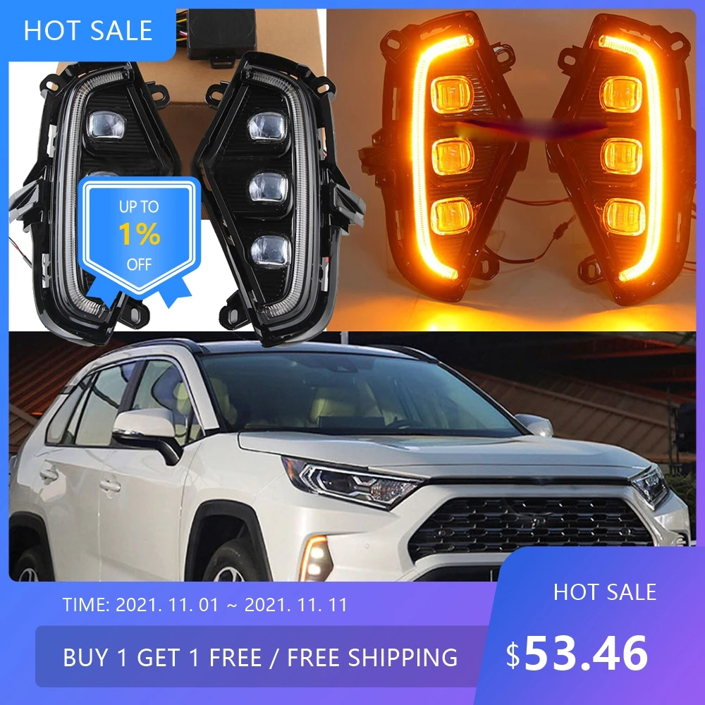 

2019~2020y headlamp for TOYOTA RAV 4 RAV4 daytime light head lamp auto accessories LED headlight for rav4 rav 4 fog light