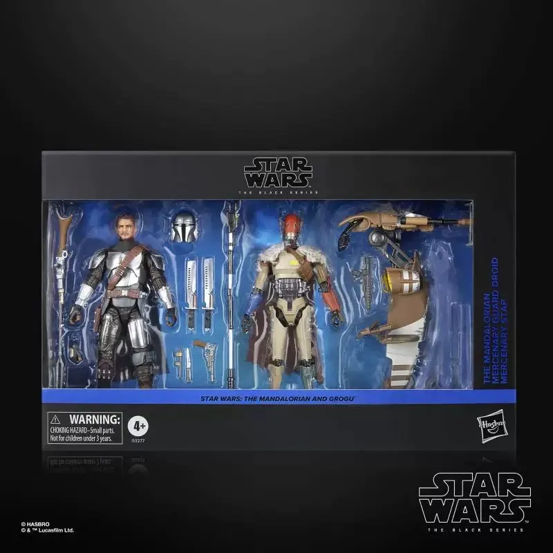 [In Stock] Hasbro Star Wars - Mandalorian Djanjarin Mercenary Guard STAP and Vehicle Set - 6-inch Action Figure Set
