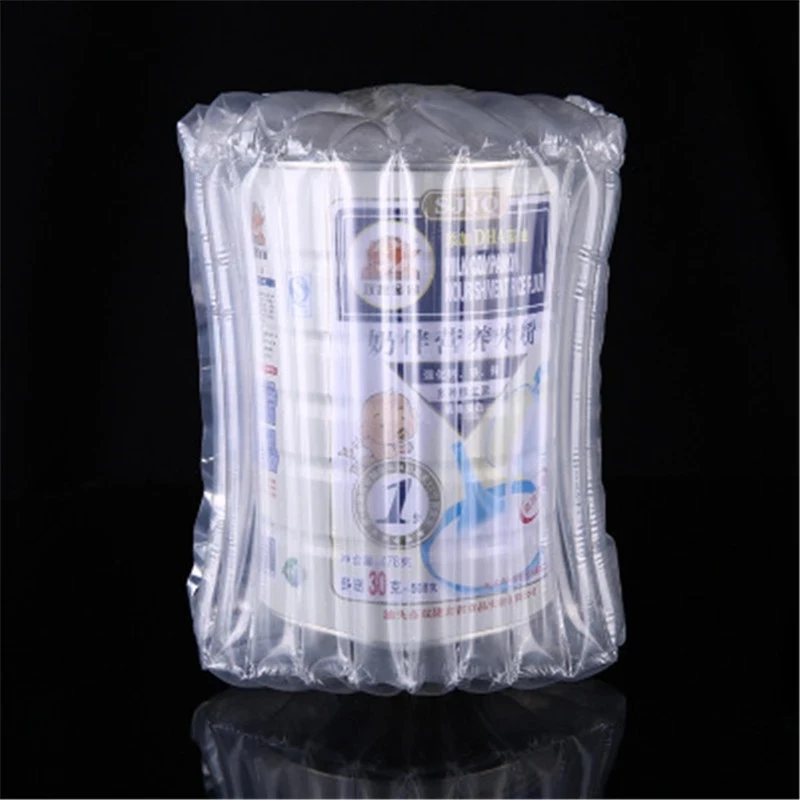 30Pcs Inflatable Buffer Bubble Bags Transparent Protective Laptop Column Barrel Milk Powder/Noodle Shockproof Inflatable Air Bag