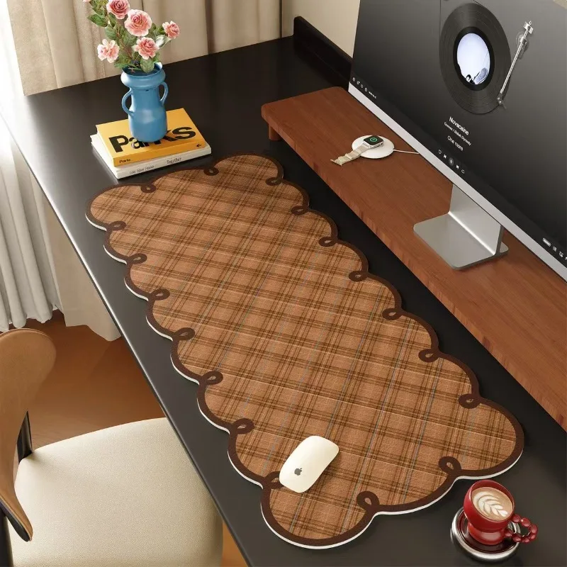 oversized mouse pad simple boys and girls e-sports game office wrist guard computer desk mat