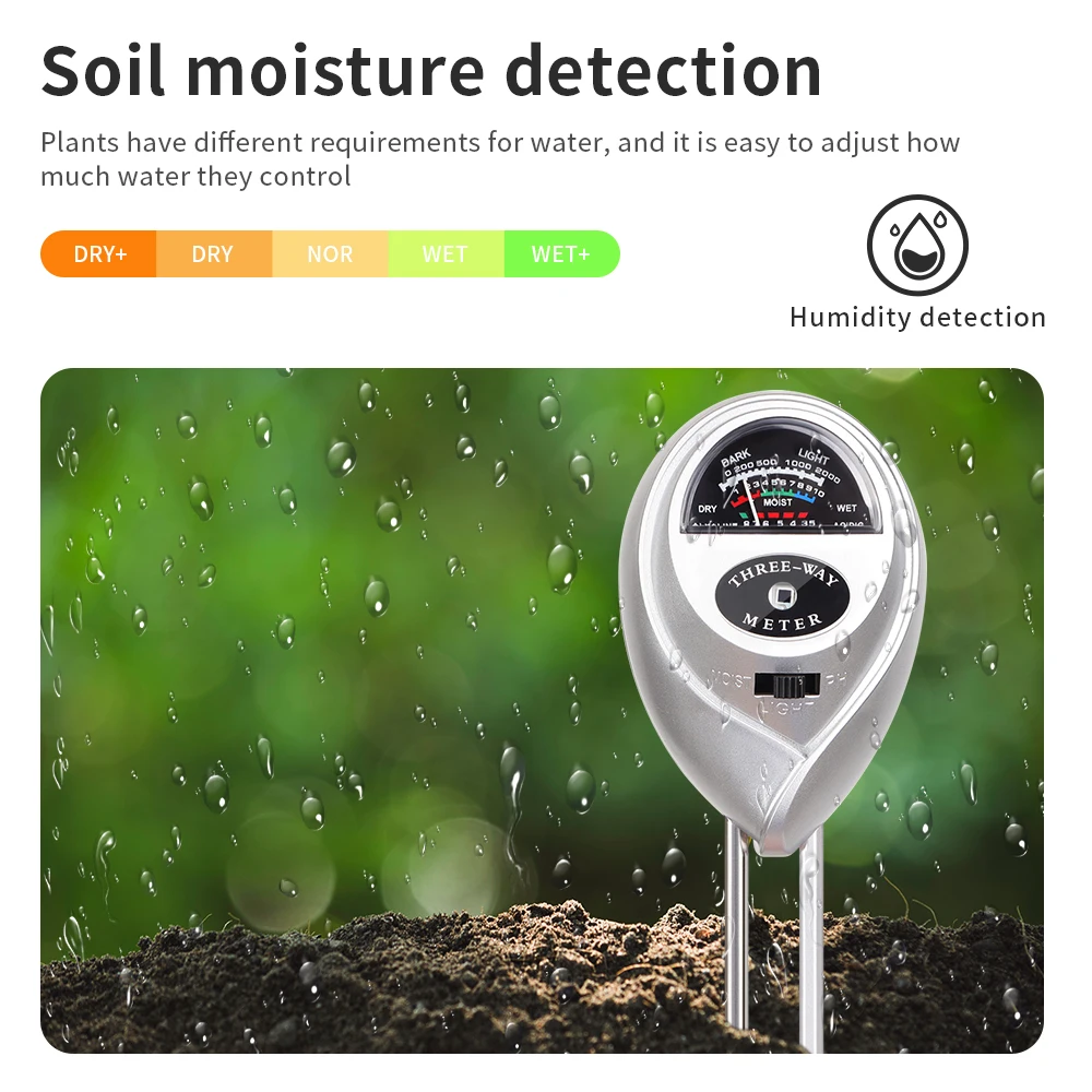 3 In 1 Bodemdetector Vochtighe - Soil Ph Meter 3 In 1 Moisture Sunlight recensie en prijs