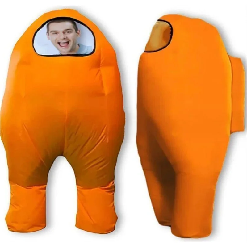 

zizi 2025 Inflatable Funny Halloween Spacesuit Costume Astronaut Figures for Adult Kids Game Cosplay Outfits