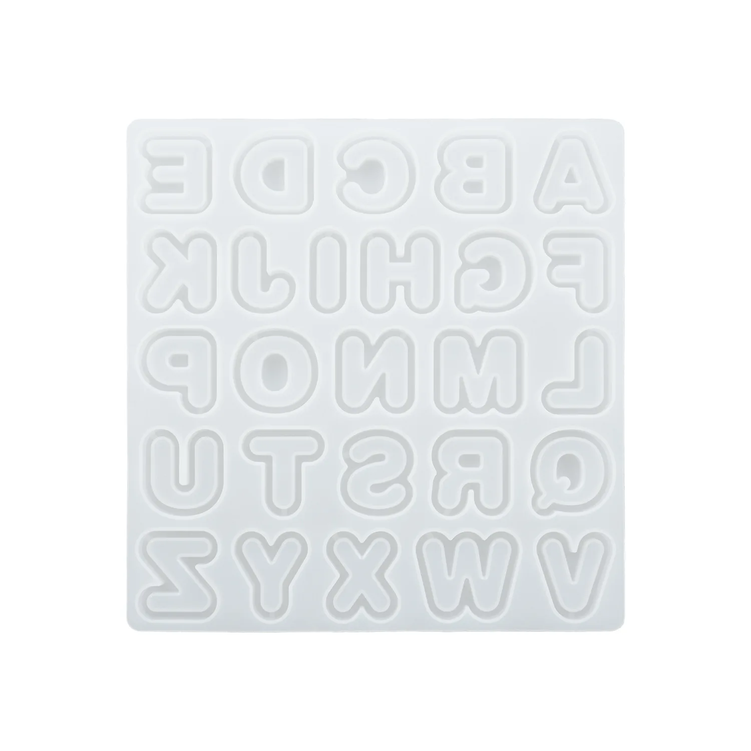 DIY Resin Art Letter Silicone Mold Glitter Shaker Bag Charms Mold Resin Shaker Molds Creative Resin Art Craft DIY