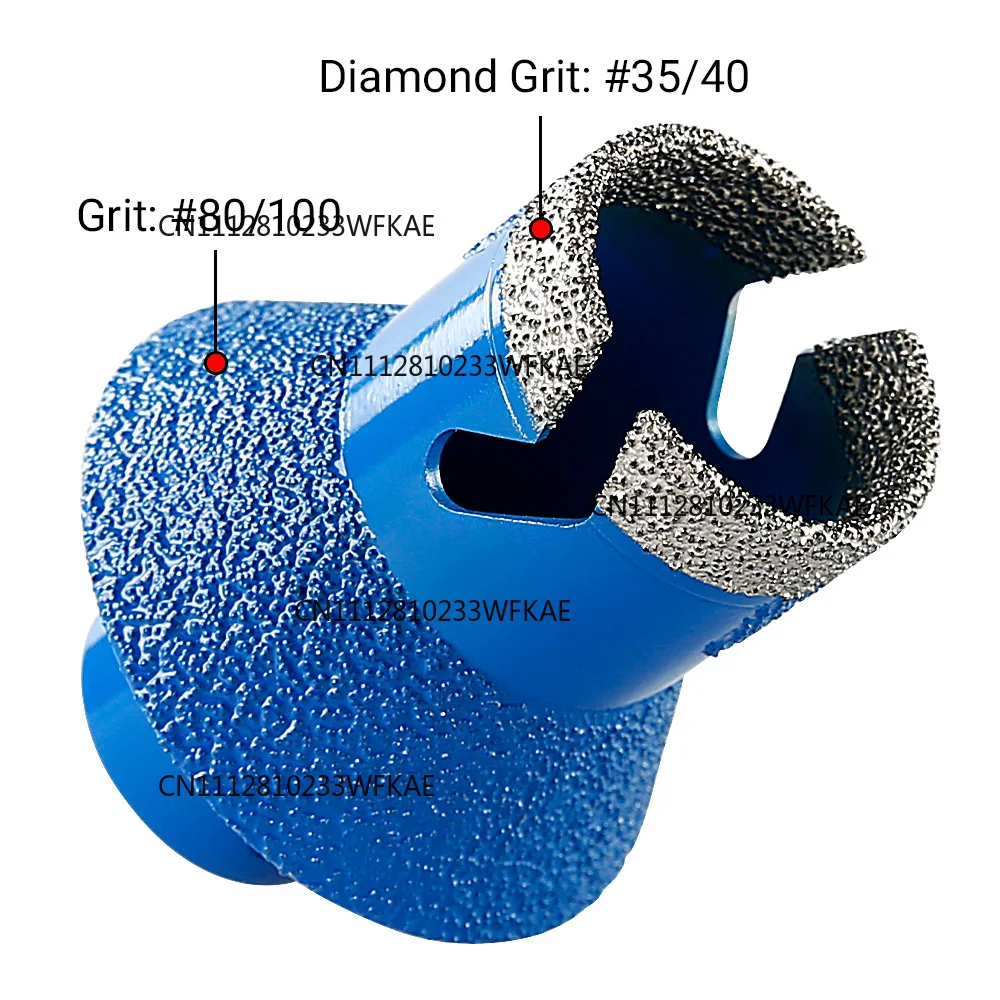 Suitable for LOZLIN 1 Pack 20/25/35 mm Diamond Milling Chamfer Drills Core Drills, Hole Saw Tiles