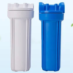 10inch Blue/White Filter Bottle Food Grade PET Water Purifier Accessories Tap Water Pre-filter