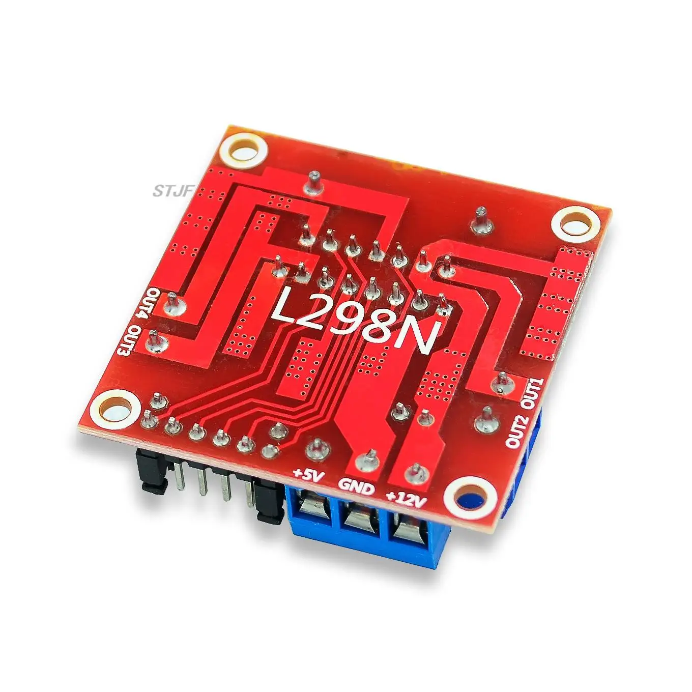 1PCS New Dual H Bridge DC Stepper Motor Drive Controller Board Module L298N for Arduino smart car robot