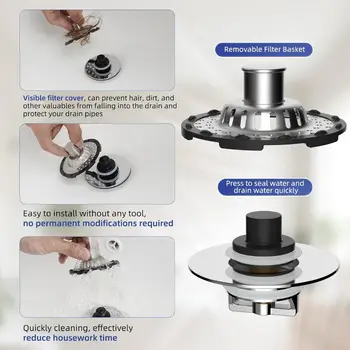 12 best sales 샤워 중 머리카락 걸름망 - №6