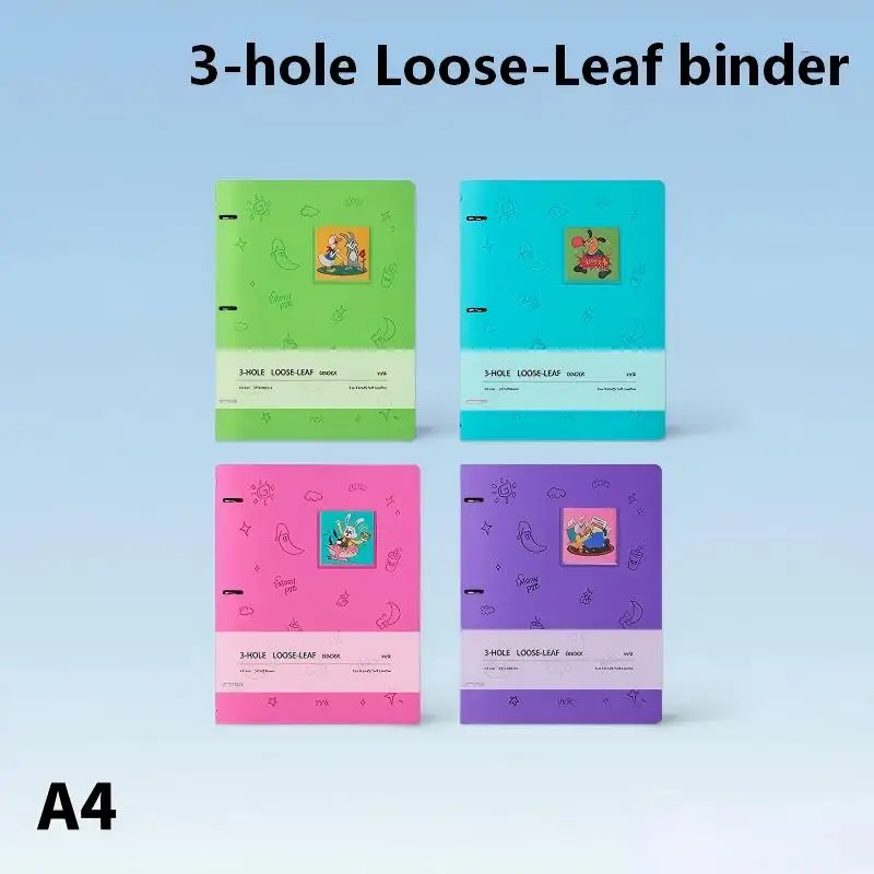 

Новый блокнот-органайзер формата А4 из мягкой искусственной кожи, перезаполняемая обложка на 3/4 кольцах для бумаги А4, персональный планировщик-блокнот