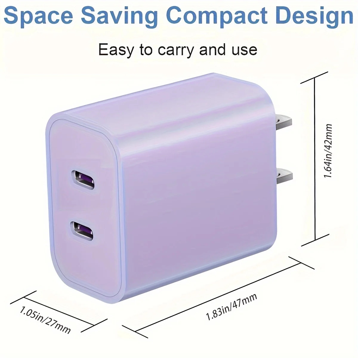 For IPhone14 Charger,40W Dual Port USB C Wall Charger With 6.6ft Type-C To Lightning For IPhone 14/... 13/12/11/X Series