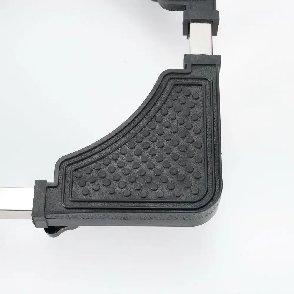 Adjustable Universal Wheel Mobile Rack 4 Locking Wheels Retractable Washing Machine Holder Strong Load-bearing Non-slip