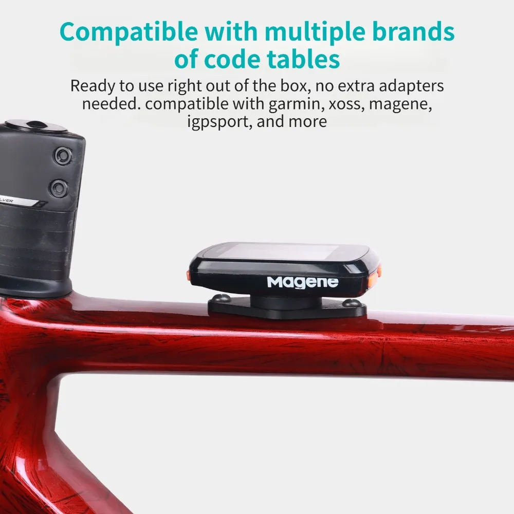 Gravel Bike Dedicated Computer Mount, Top Tube Bike Computer Holder for Gravel Bikes, Bicycle Extension Computer Mount