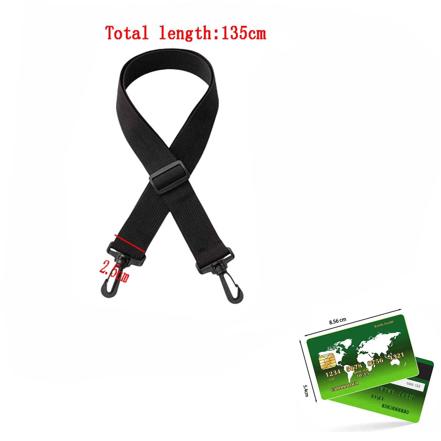 1 PC Replacement Shoulder Strap Bag Belt Adjustable Belt Hanging Rope Nylon Long New High Quality Hot Sale