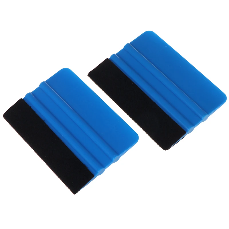 1Pcs Vinyl Wrap Film Card Squeegee Car Foil Wrapping Suede Felt Scraper Auto Car Styling Sticker Accessories Window Tint Tools