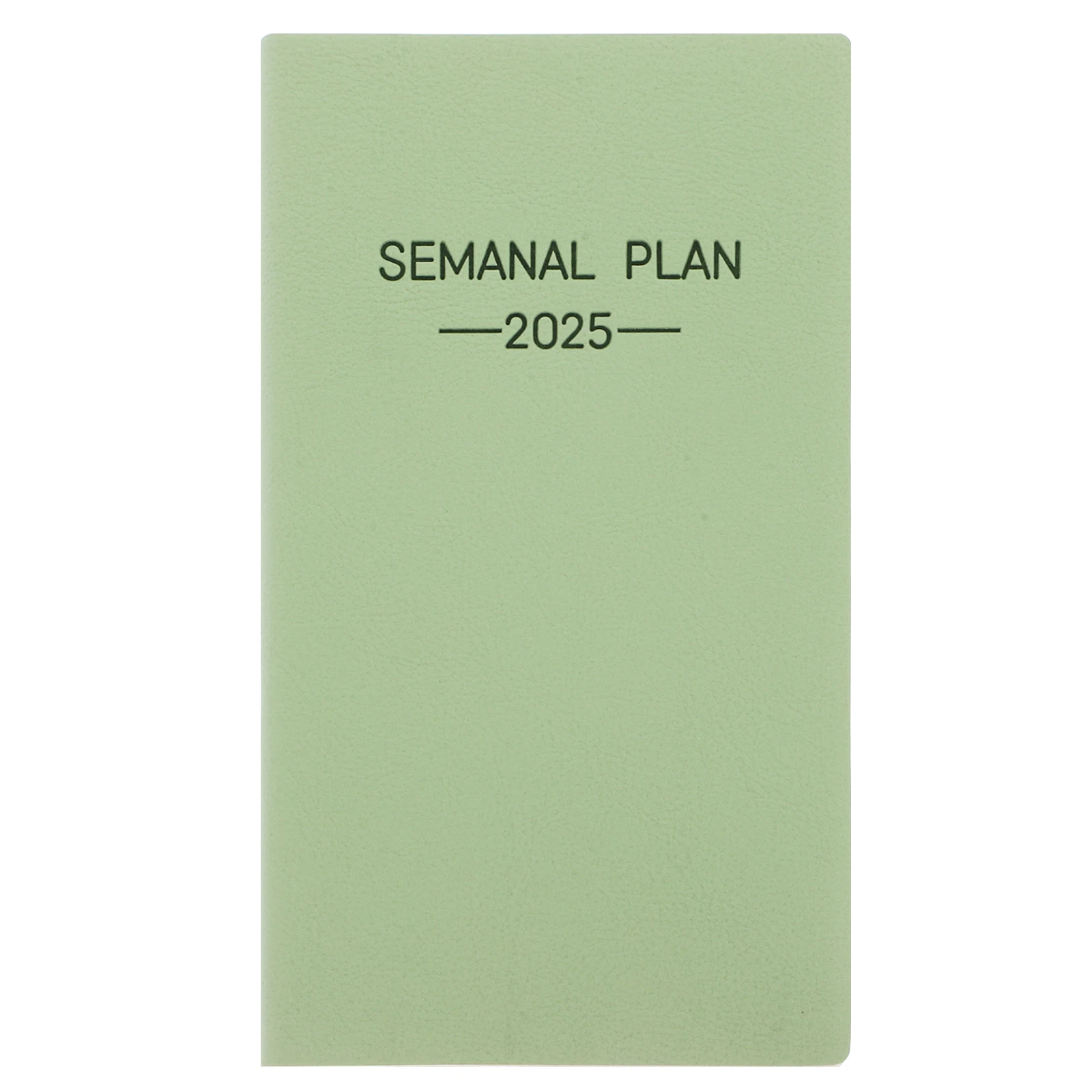 Spanish Agenda 2025 Planner Notebook Daily Weekly Schedule Diary Monthly Views Portable Pocket Size Notebooks Work Organization