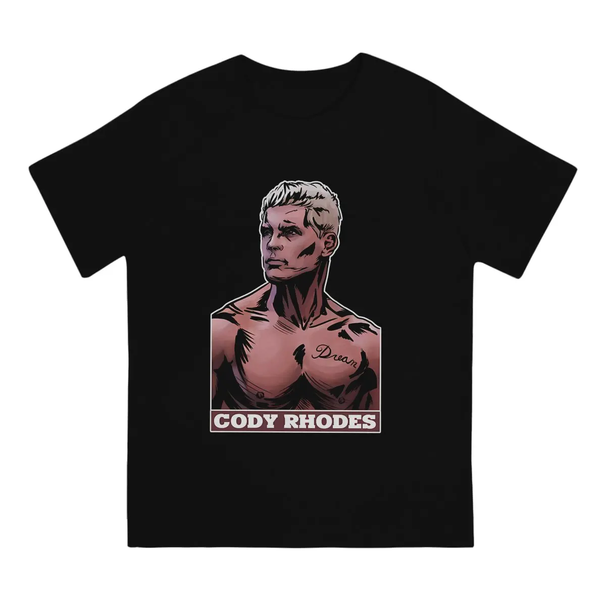 Toothhfairy Man's TShirt Cody Rhodes Crewneck Short Sleeve Fabric T Shirt Humor High Quality Gift Idea