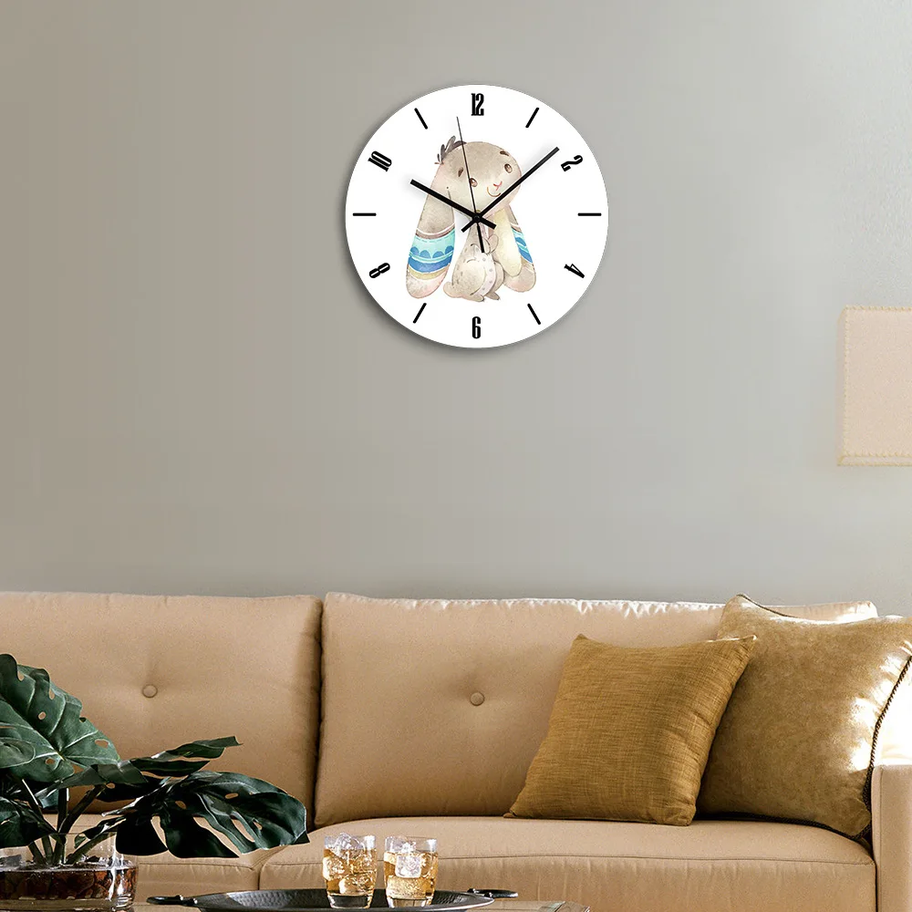 Long Eared Little Rabbit Cartoon Cute Kids Room Wall Decoration for Boys and Girls Factory Direct Sale