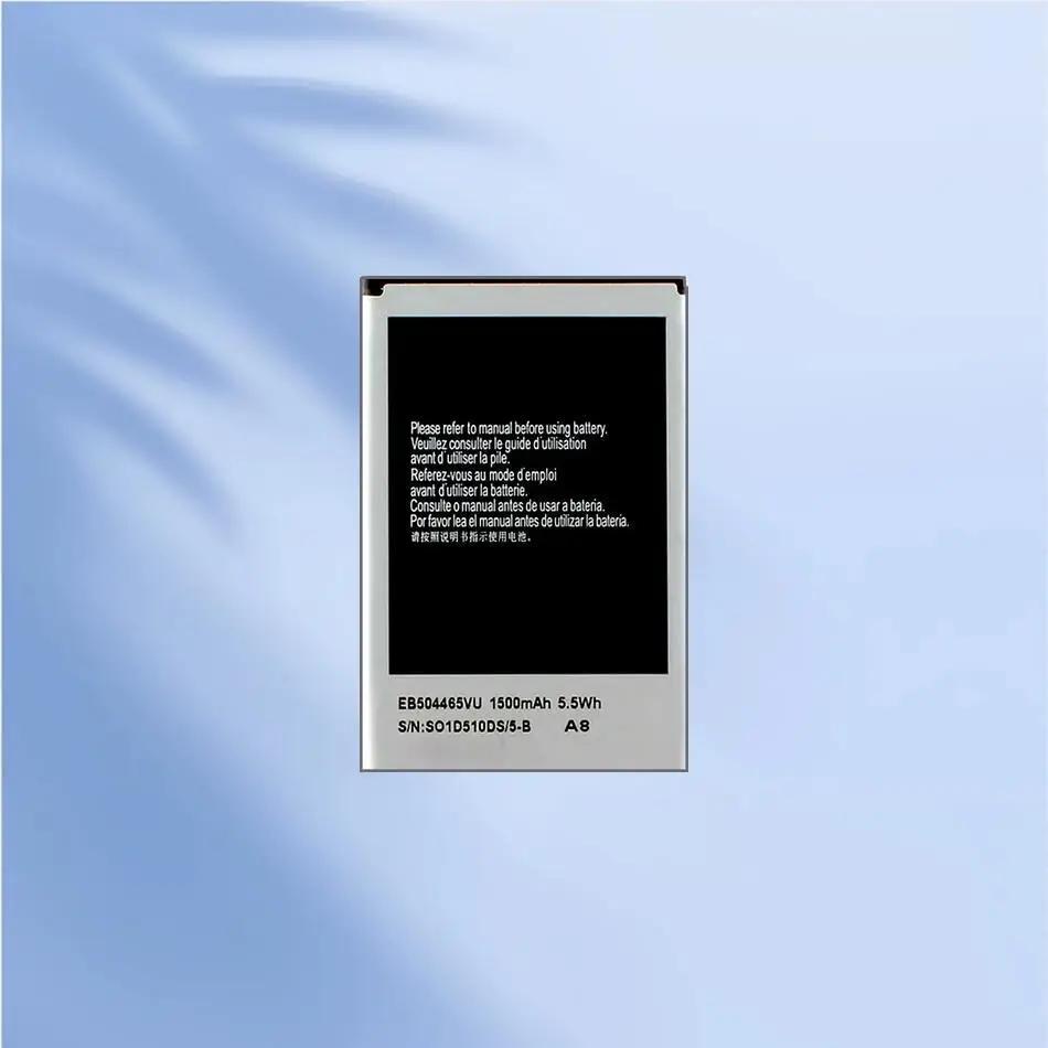 

Аккумулятор EB504465VU для мобильного телефона Samsung I8910 B7330 B7620 I5800 B7300 I5801 I8320 I8700 GT-S8500 S8530 B6520 B7300C