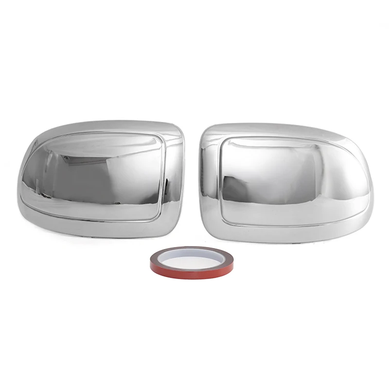 Side Mirror Cover Cap Fit For Chevrolet Silverado accessories 1999-2003 2004 2005 2006 Chevy Silverado GMC Sierra decorat Chrome