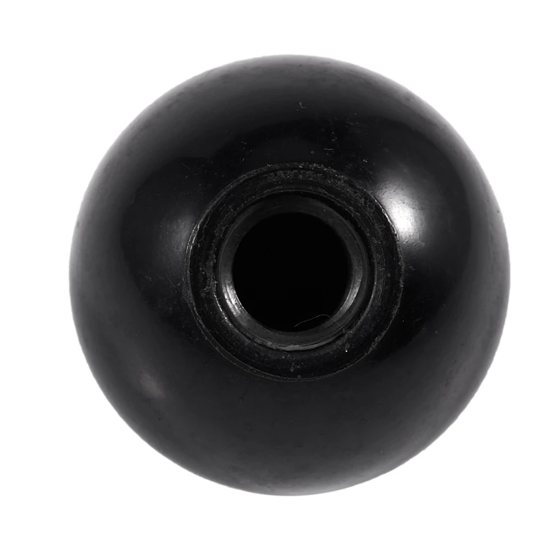 A03F 10-Pack 35mm Black Bakelite Ball Lever Knob, Replacement Lever Knob, 33mm Hole Depth, 9.1mm Thread Diameter