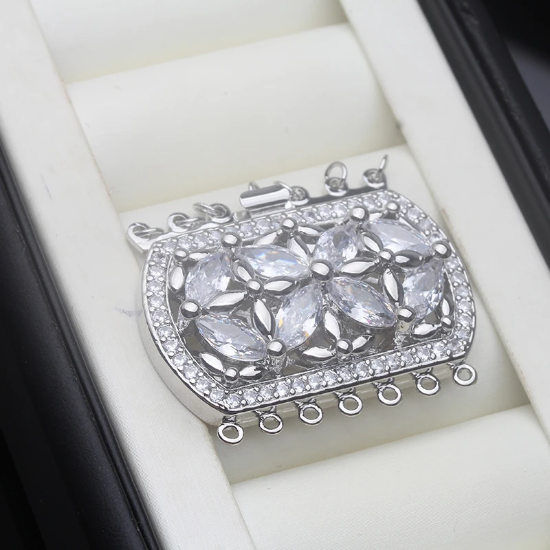 

Freshwater Pearl Bracelet Necklace Jewelry Clasp Fasten Accessory DIY Making,Big Pearl Necklace Clasp Woman