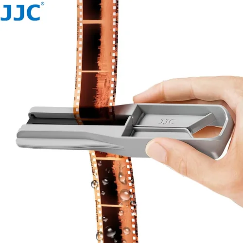Imagen 1 del producto JJC-limpiador de película escobilla de 35mm y 120mm con cuchillas de silicona, herramientas para quitar película de agua, accesorios de desarrollo de película de 35mm