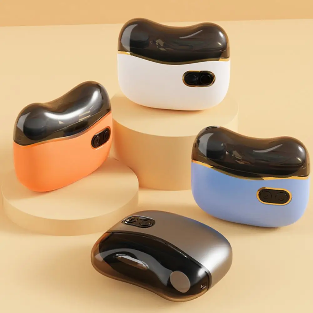 Polidor elétrico de cortador de unhas com luz LED, aparador de manicure recarregável de 2 velocidades, arquivo de unhas automático 3 em 1