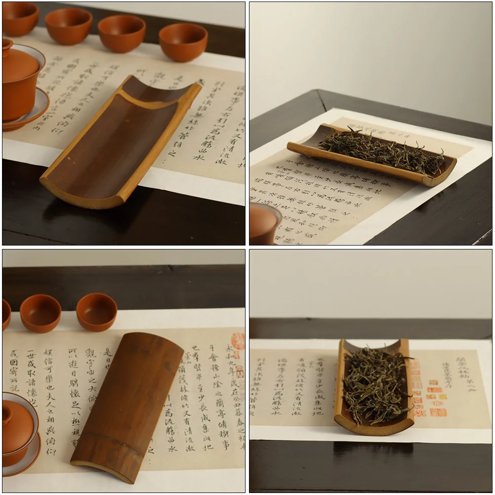 

Bamboo Tea Lotus Hotel Tray Manual Adornment Dessert Plate Towel Pad Accessories Storage