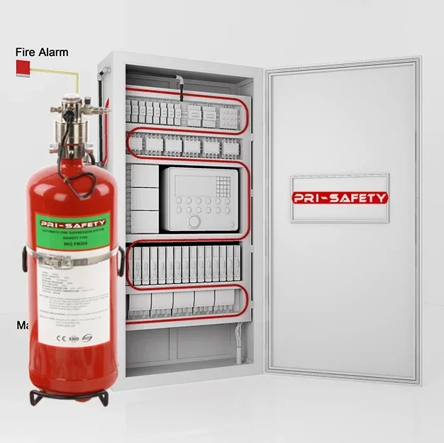 Trace Fire Automatic Fire Suppression Systems for Electrical Cabinet