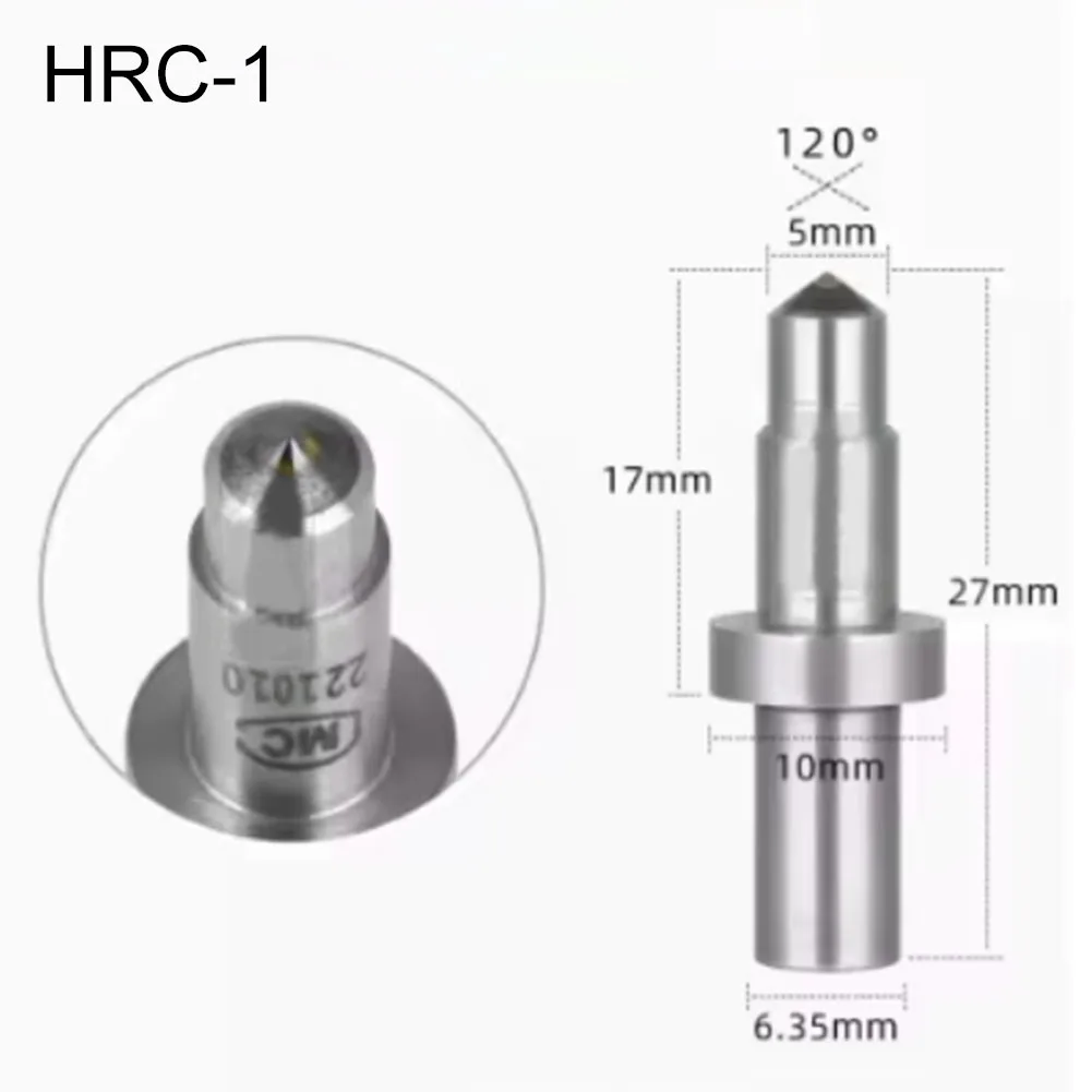 120 Angle Spherical Steel Ball Hardness Measurement Device For Steel Brazed Steel Ball Indenter For Steel Hardness
