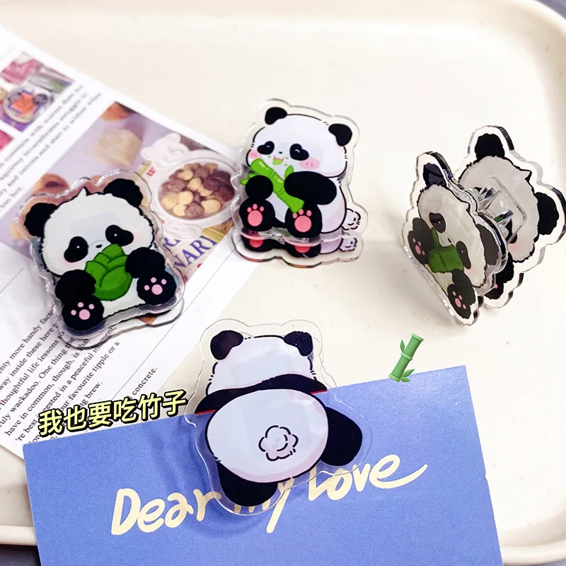 Clip de Panda Kawaii para manualidades de fotos, decoración DIY, notas, letras, Clips de papel, suministros escolares de oficina, 36 piezas por lote