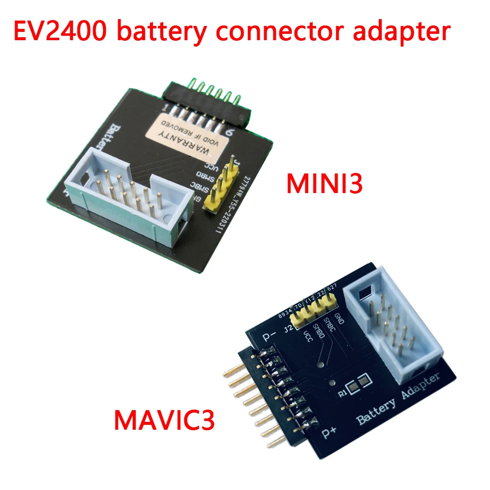 DJI drone battery connector adapterEV2400EV2300 AIR MAVIC2 MAVIC3 MAVIC AIR2 Mini/ MINI2 board No need to open Battery connectio