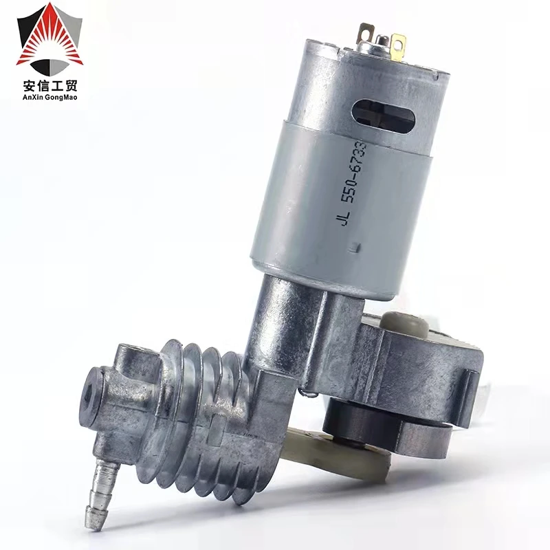 12V DC Mini Electric Air Pump Motor Metal Piston Air Compressor Replacement for Inflatable Bed Smoke Machine Car Vacuum Inflator