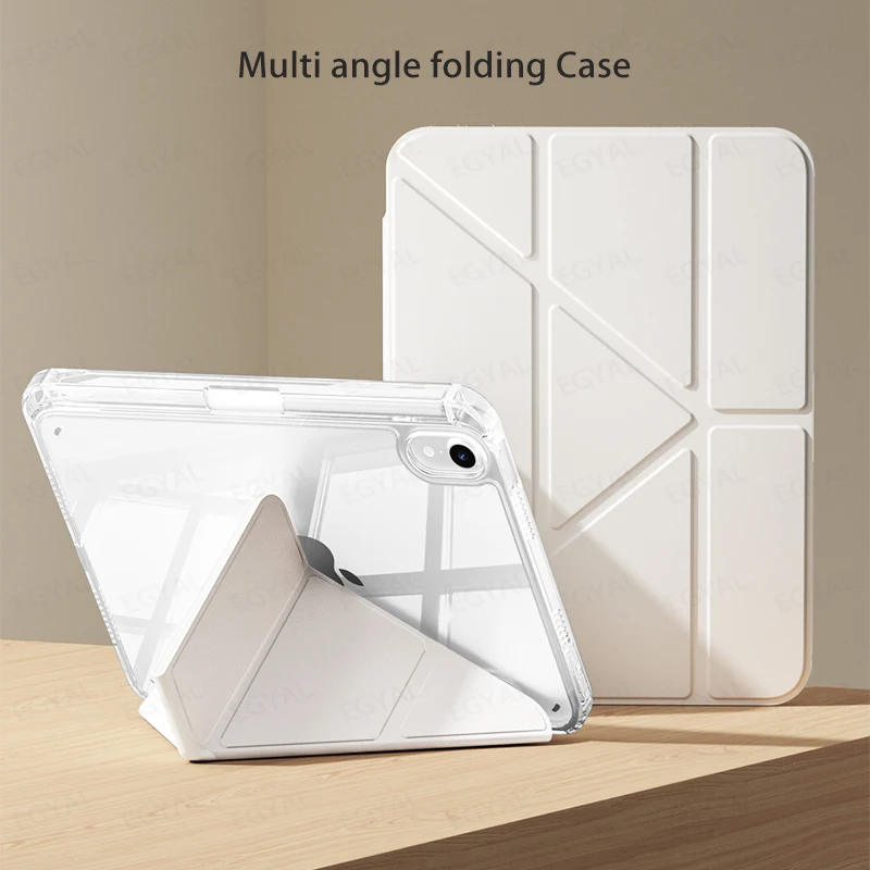 

For iPad Air 11 inch M3 2025 Cover Air7 6 11 multi-fold bracket case for iPad A16 11th 2025 compatible for iPad 10th Gen. 2022