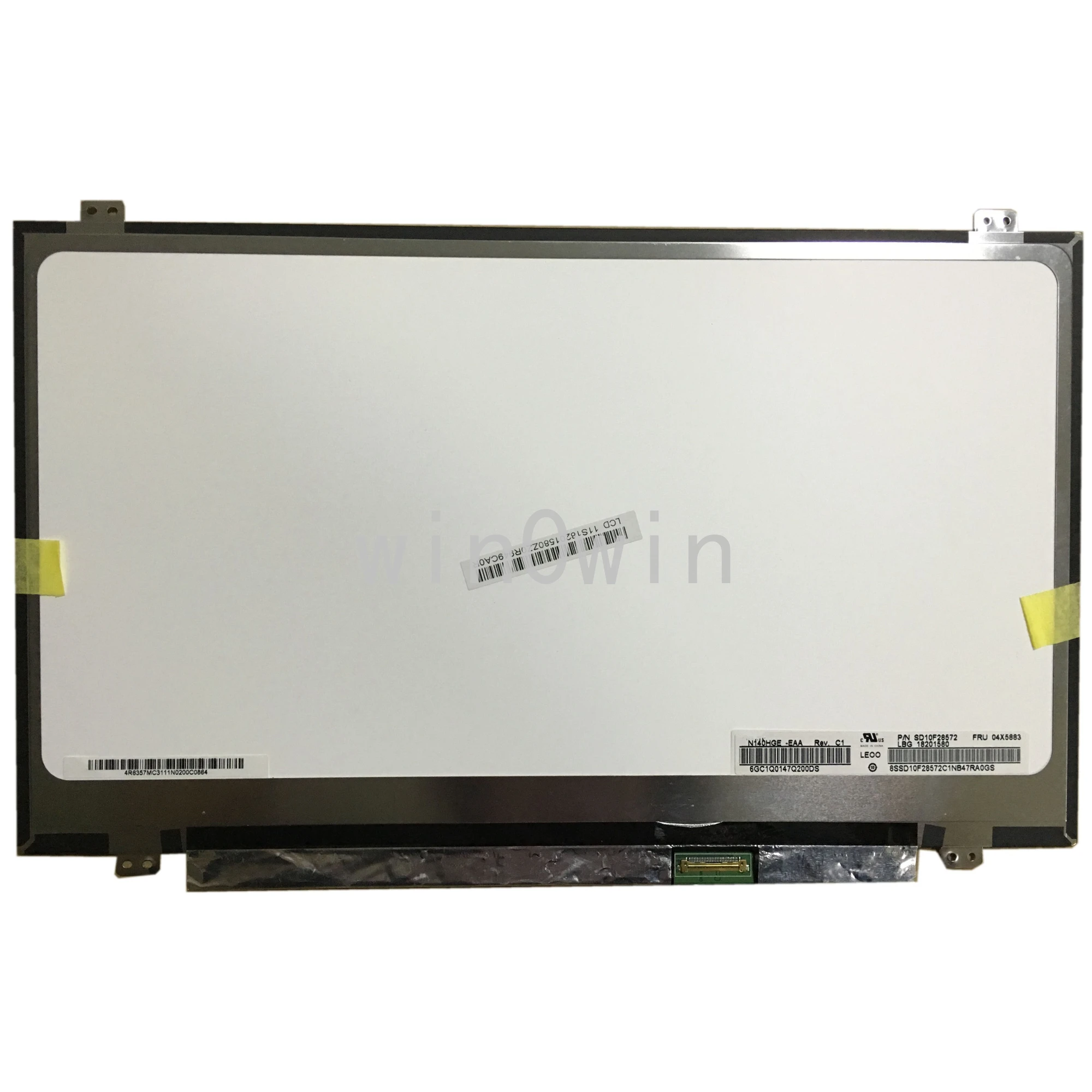 

N140HGE-EAA Rev C1 fit B140HTN01 N140HGE-EB1 N140HGE-EBA B140HTN01.2 B140HTN01.1 30 pin EDP LCD Laptop LED Display Screen