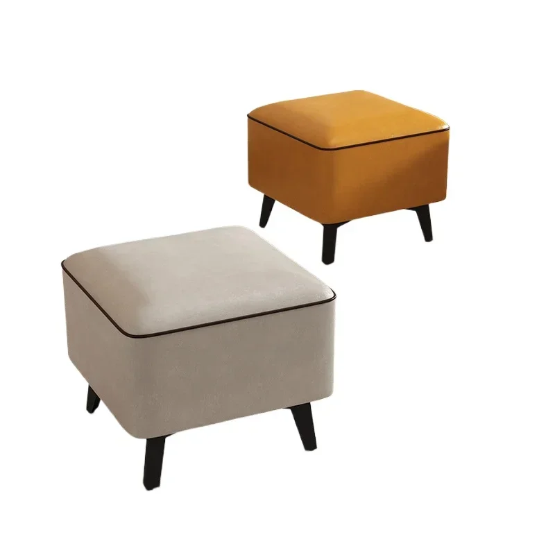 

Household shoe changing stool entrance living room coffee table low stool sturdy small chair