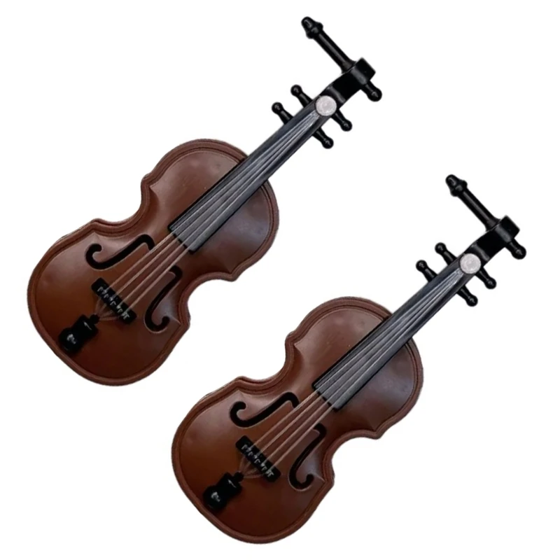 Retro Violin Elegant 2000s Side Clip Violin Hair Clip Retro Creative Novelty Violin Music Instrument Balletcore