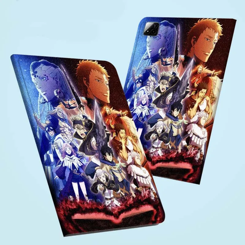 

Black Clover Anime Cool For Xiaomi Redmi Mi Pad 4 5 6 6s 7 8 SE Pro 2 11 Plus Max 12.4 11 11.2 12.5 8.7 inch Tablet Case