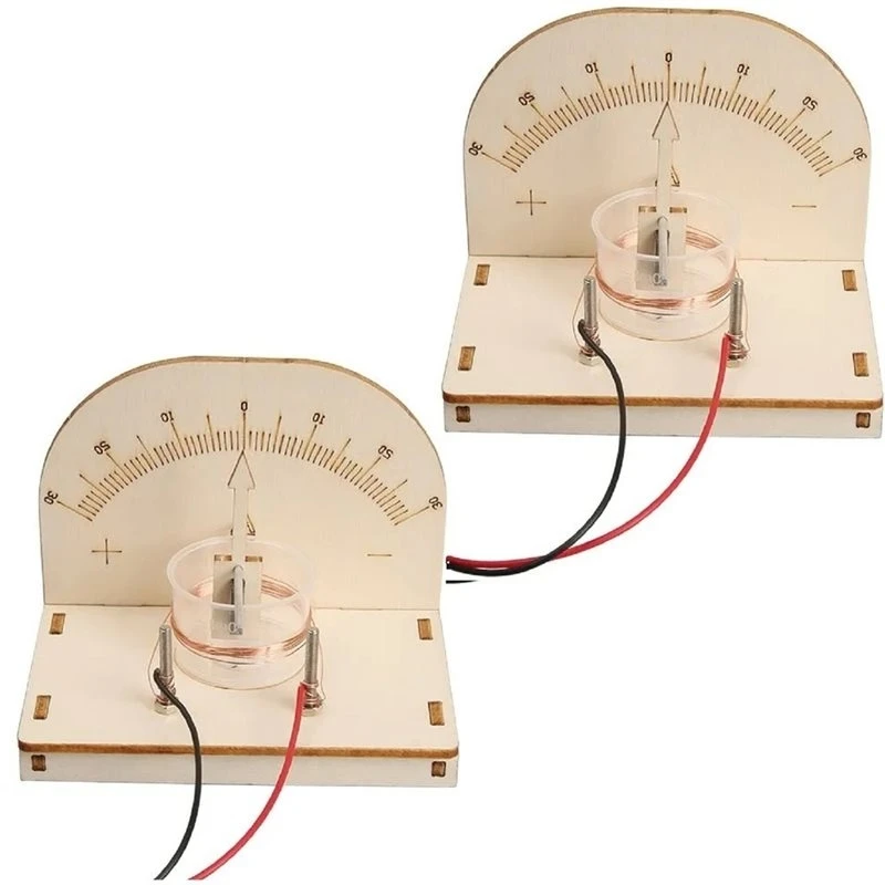 Classic-2PCS Amperemeter Model Kids Science Funny Technology Physics