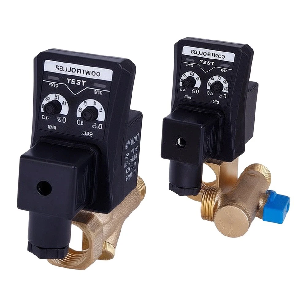 1pc Programmable Automatic Condensate Drain Valve 18.6mm Thread Automatic Drain Valve For Compressor Tanks Dryers Filter