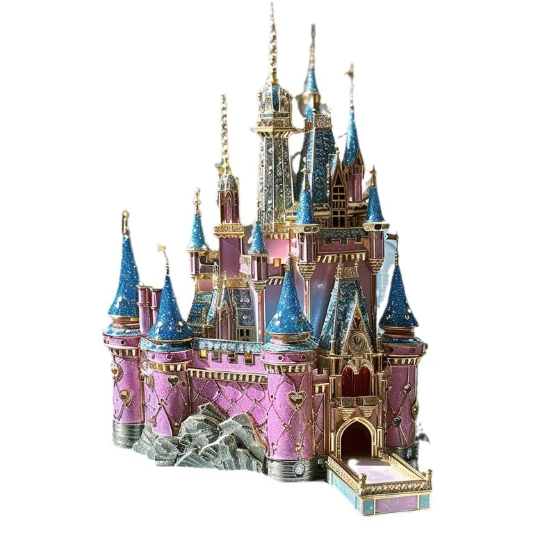 Haute couture series original ancient castle home ornament collection high-end jewelry accessories brooch