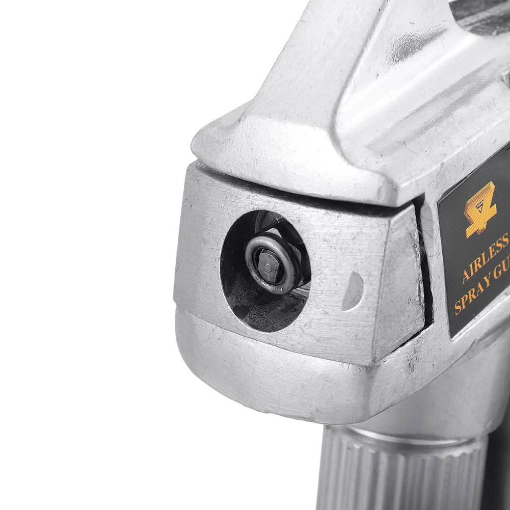 مسدس رش عالمي حافة سريعة بخاخ طلاء بدون هواء 3600 رطل لكل بوصة مربعة من الفولاذ التنغستن دليل الرش ملحقات الطاقة