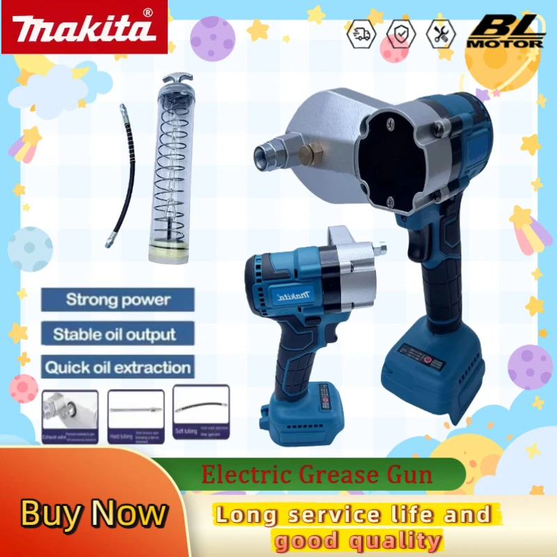

Makita Brushless Electric Grease Gun Wireless Fully Automatic High-Pressure Excavator Specific Grease Gun Fit Makita 18V